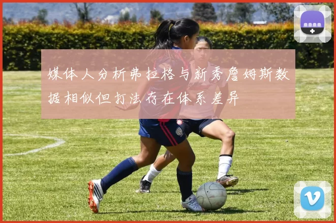 媒体人分析弗拉格与新秀詹姆斯数据相似但打法存在体系差异